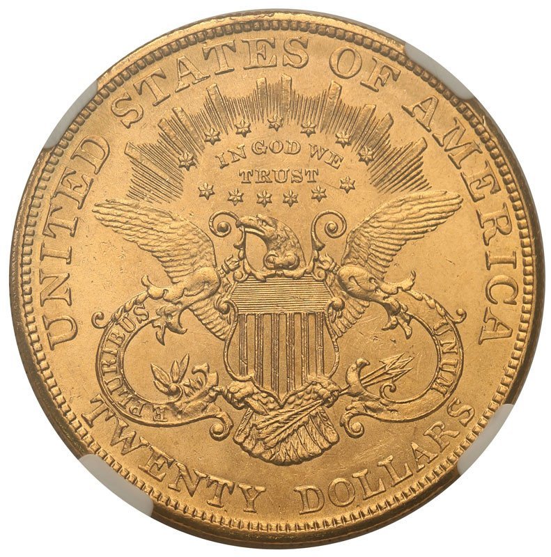USA 20 dolarów 1904 Fiiladelphia NGC MS62